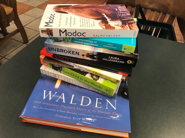 Great books for winter reading.